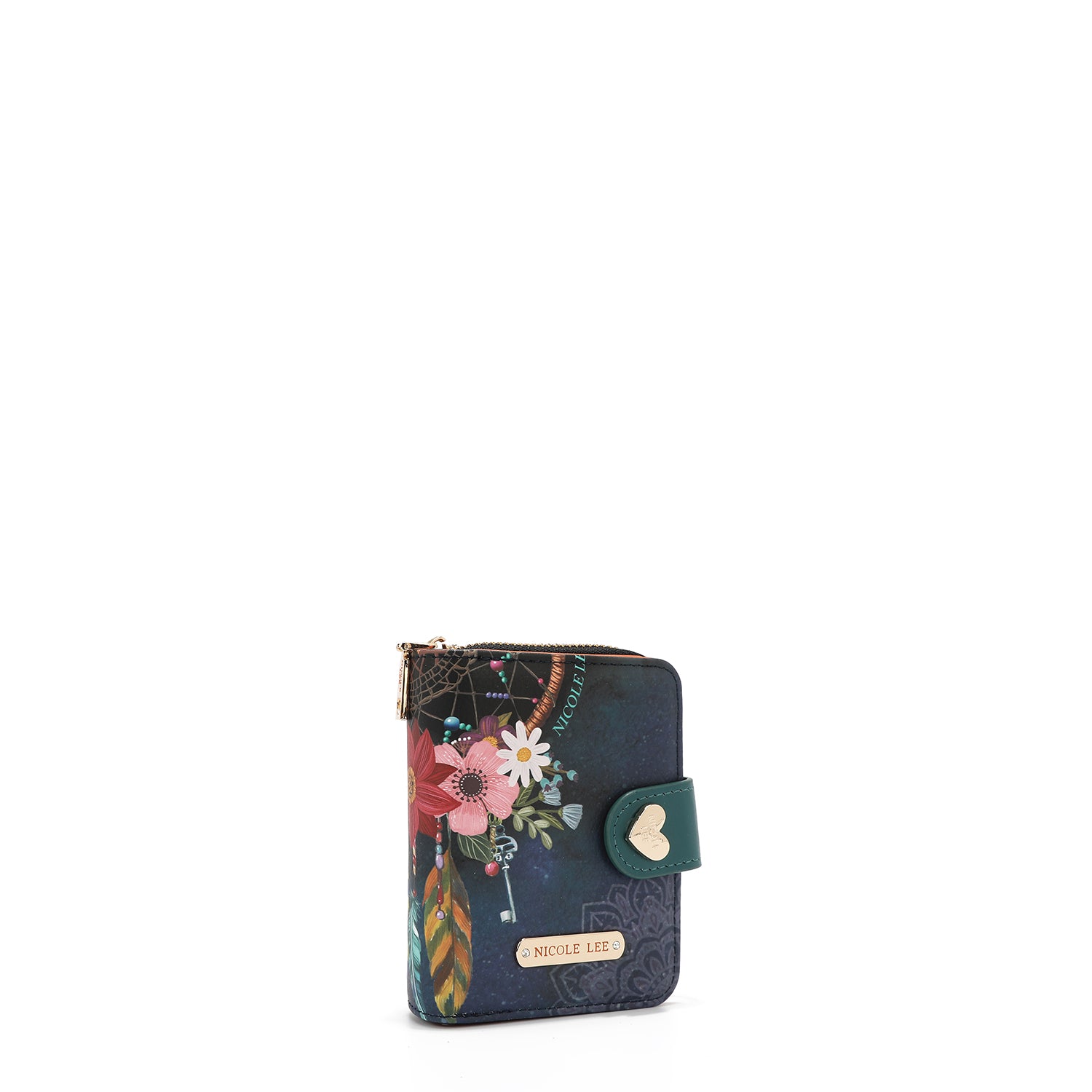 PRT6903 DREAM COMES TRUE -CARTERA PLEGABLE CON CORAZÓN