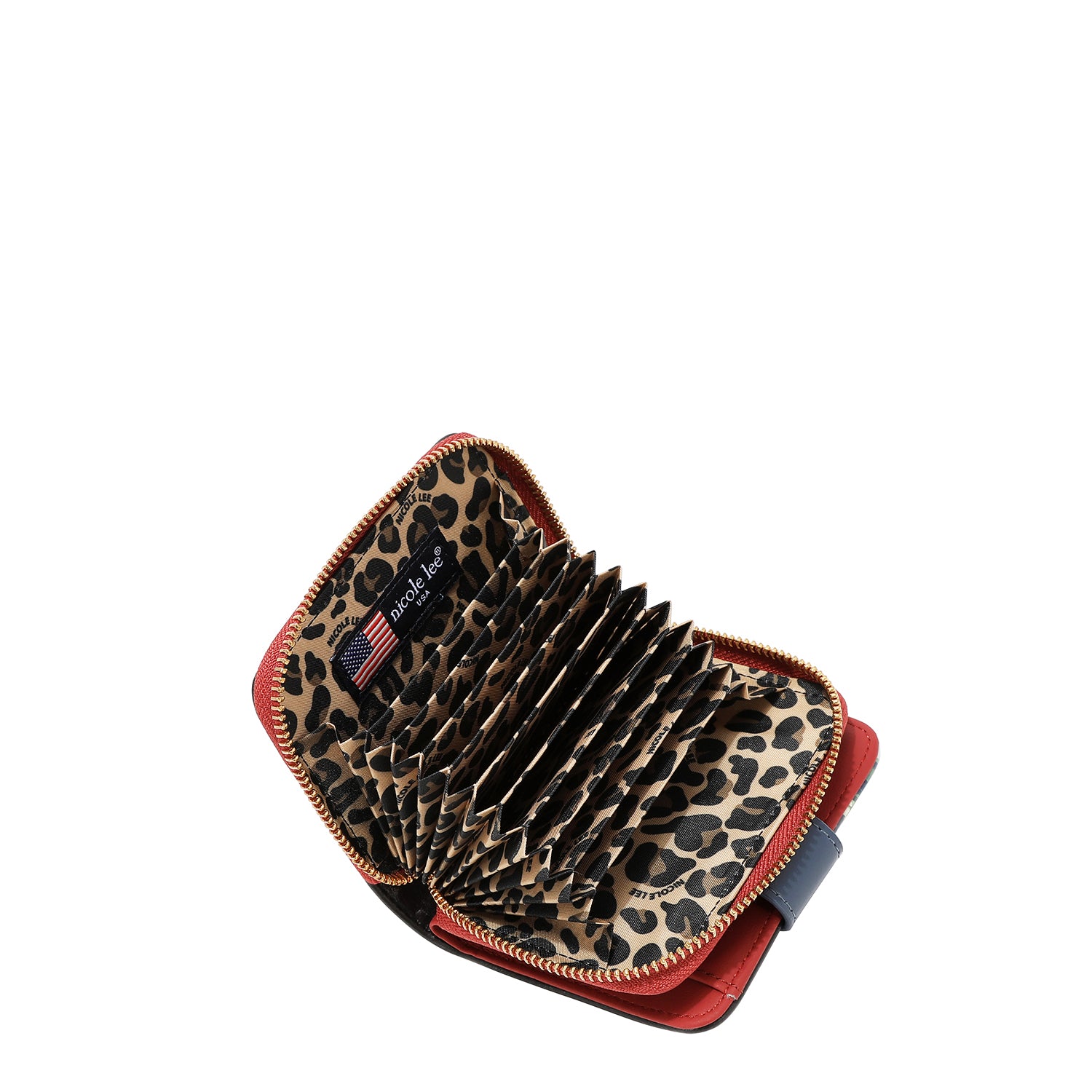 PRT6903 LONDON EYE BLACK- TARJETERO CON BROCHE DE CORAZON