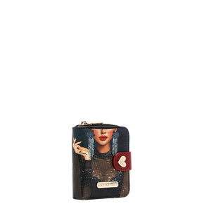 PRT6903 Samantha la Belleza -MONEDERO CON EMBLEMA DE CORAZON