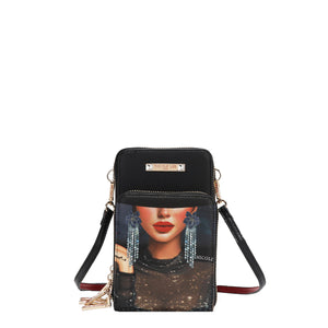 PRT7111 SAMANTHA LA BELLEZA - FUNDA PARA TELEFONO TIPO CROSSBODY