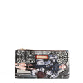 PRT7455 MODA SNOWFLAKE  - Cartera plegable Amanda de 2 piezas