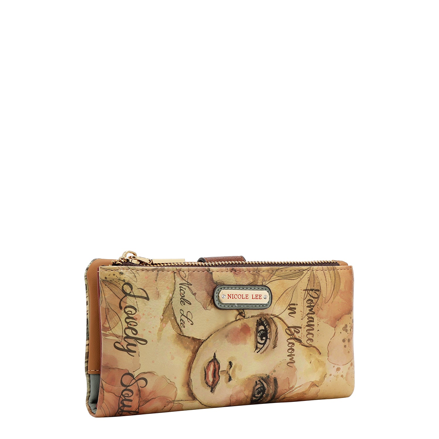PRT7455 REFLECTION OF LOVE  - CARTERA FLEXIBLE CON CREMALLERA 2 PIEZAS