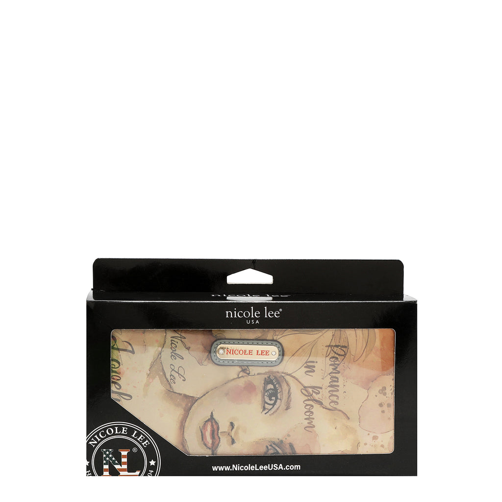 PRT7455 REFLECTION OF LOVE  - CARTERA FLEXIBLE CON CREMALLERA 2 PIEZAS