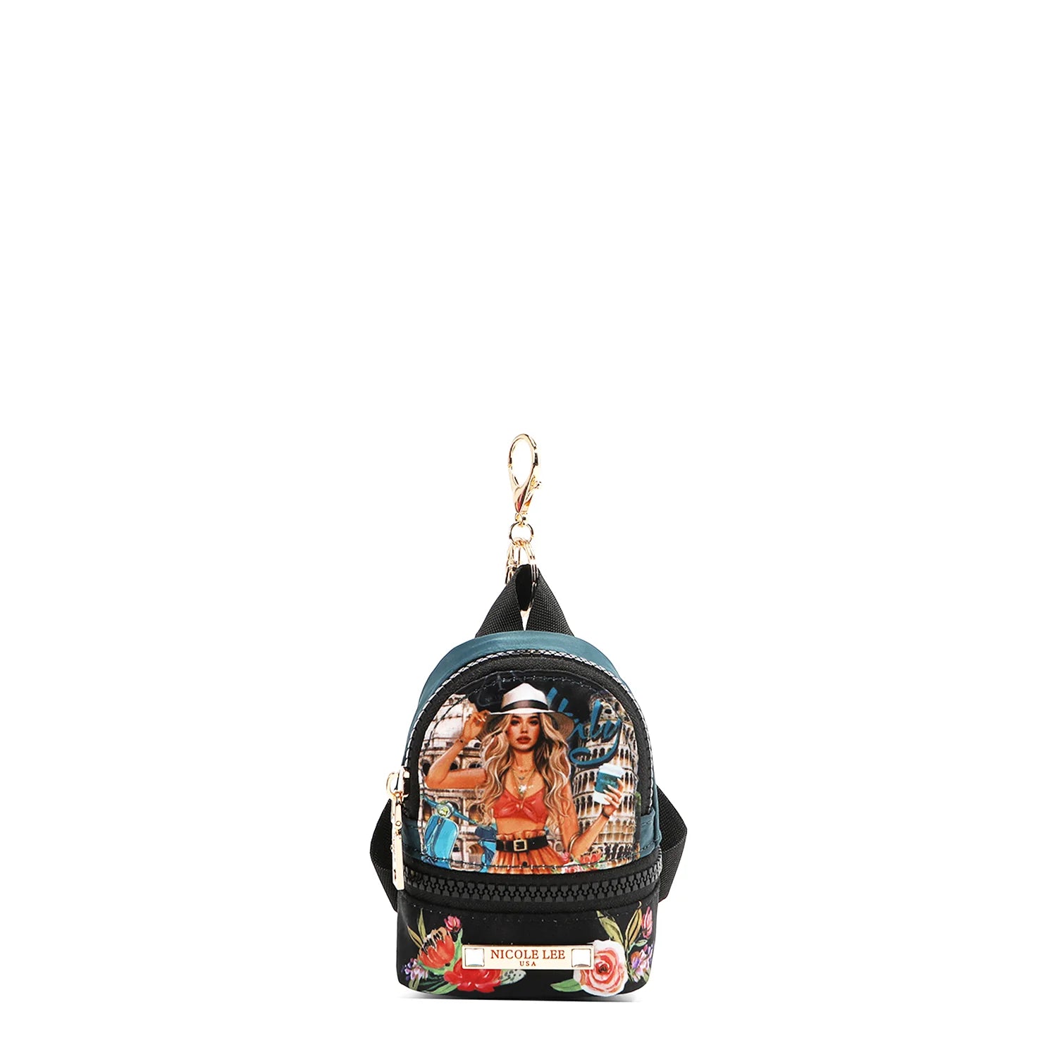 PRT7700 MARTHA TRAVELS ITALY - charms mini bolso