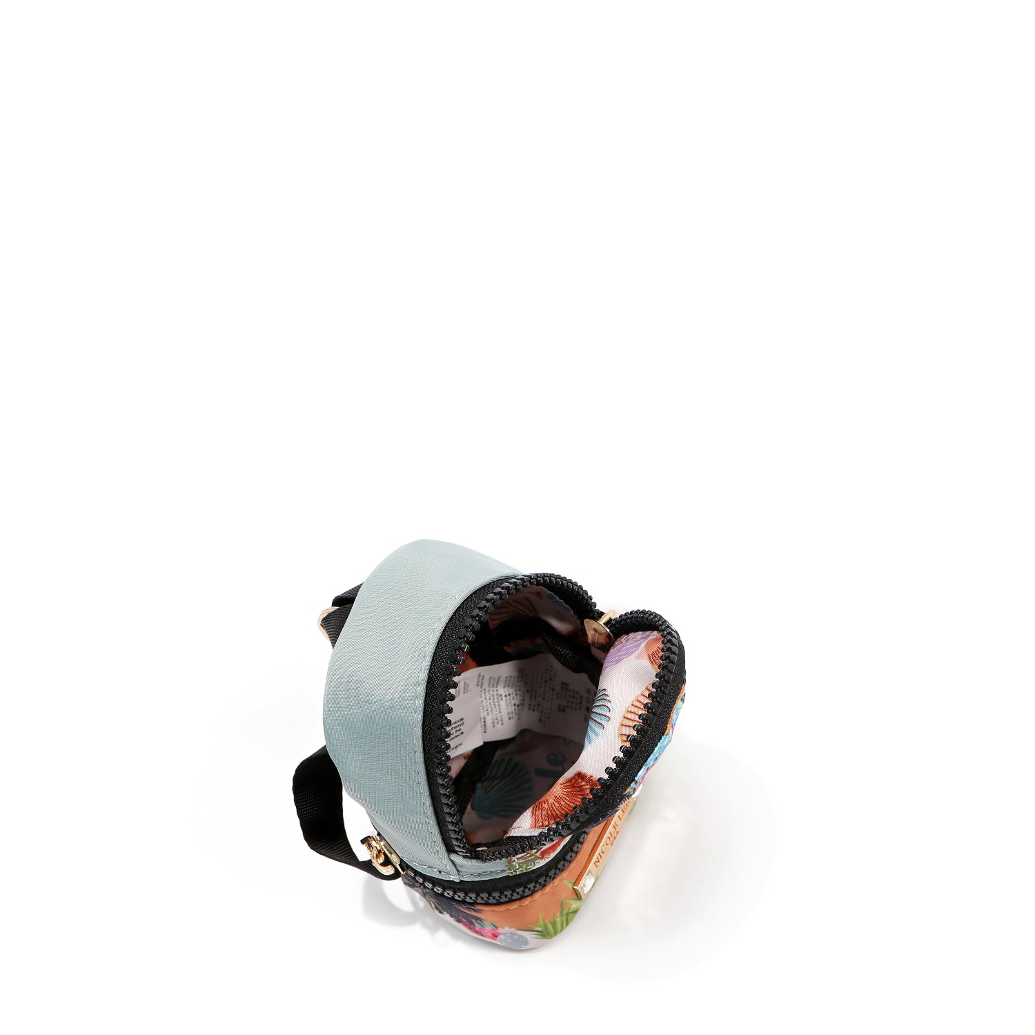 PRT7700  Sun & Sand MINI MONEDERO MOCHILA Llavero con cierre de pinza de langosta