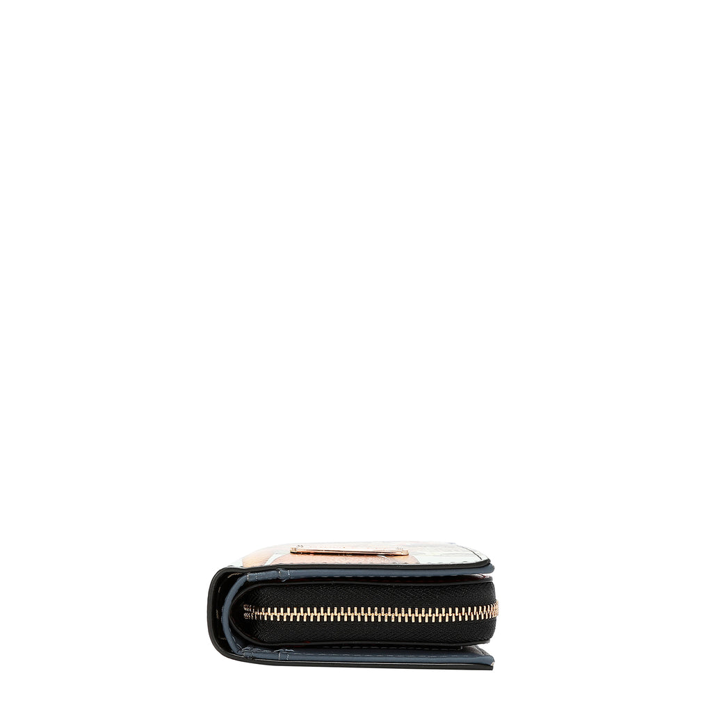 PRT7702 LONDON EYE BLACK - BILLETERA DE ZIPPER