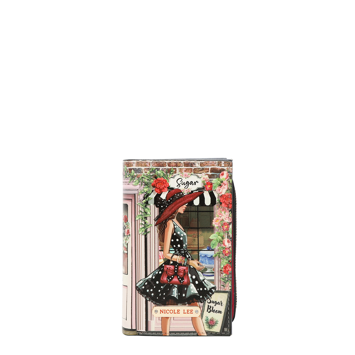 PRT7702 SUGAR DAY  - CARTERA CON SILUETA TIPO LIBRO