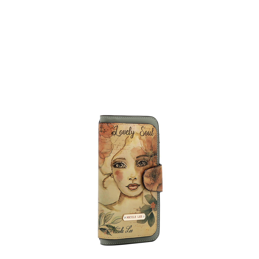 PRT7703 REFLECTION OF LOVE-  CARTERA PLEGABLE