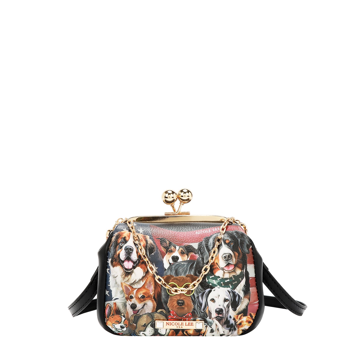 PRT7803 BEST SMILE - MINI BOLSO BANDOLERA CON CIERRE DE BOQUILLA