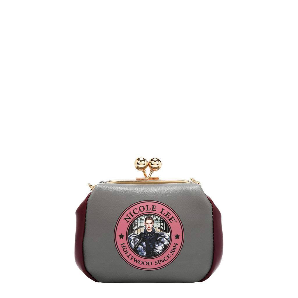PRT7803 MODA SNOWFLAKE-MINI BOLSA CROSSBODY CON BOQUILLA