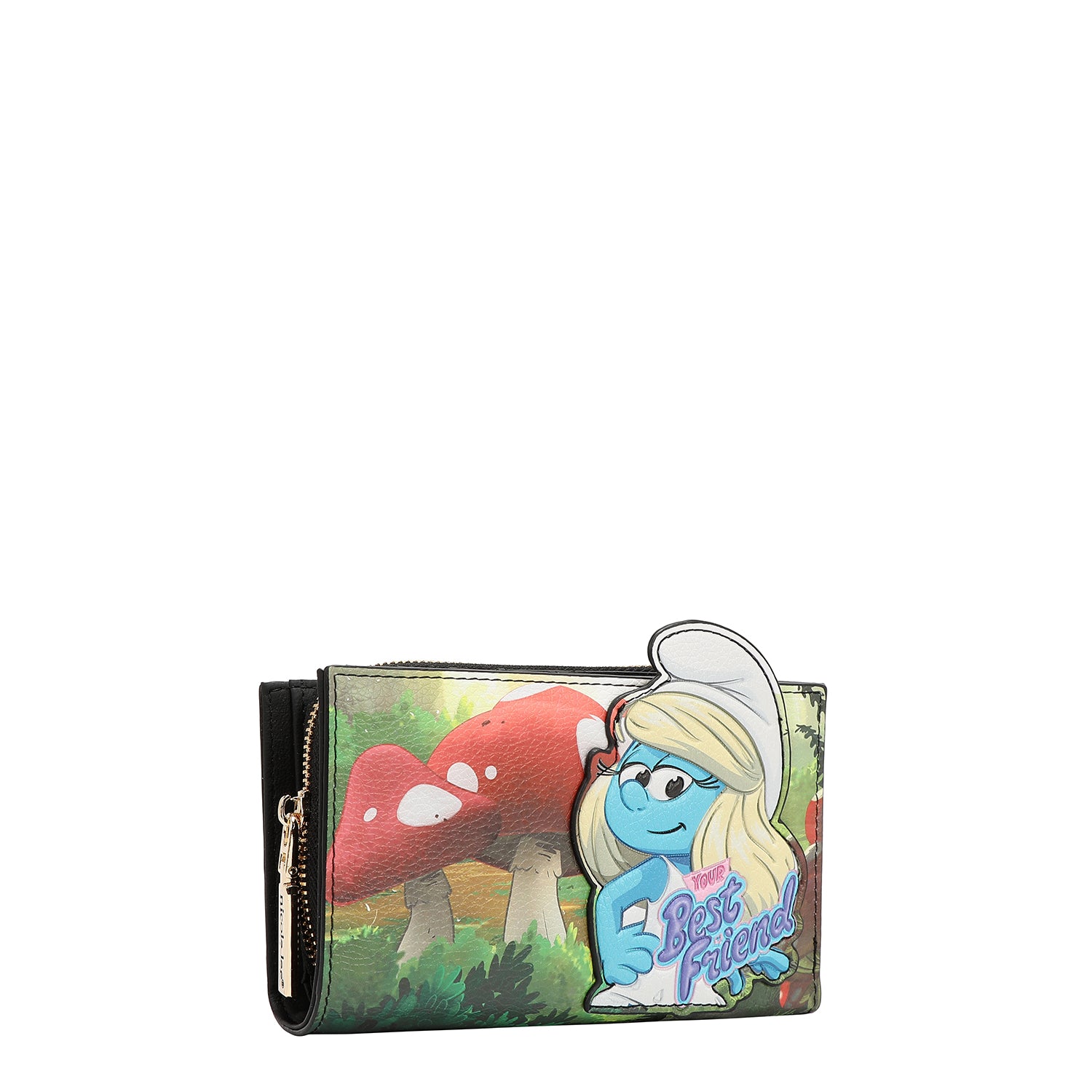 PRT7900 SMURFETTE - CARTERA CON RELIEBE EN 3-D