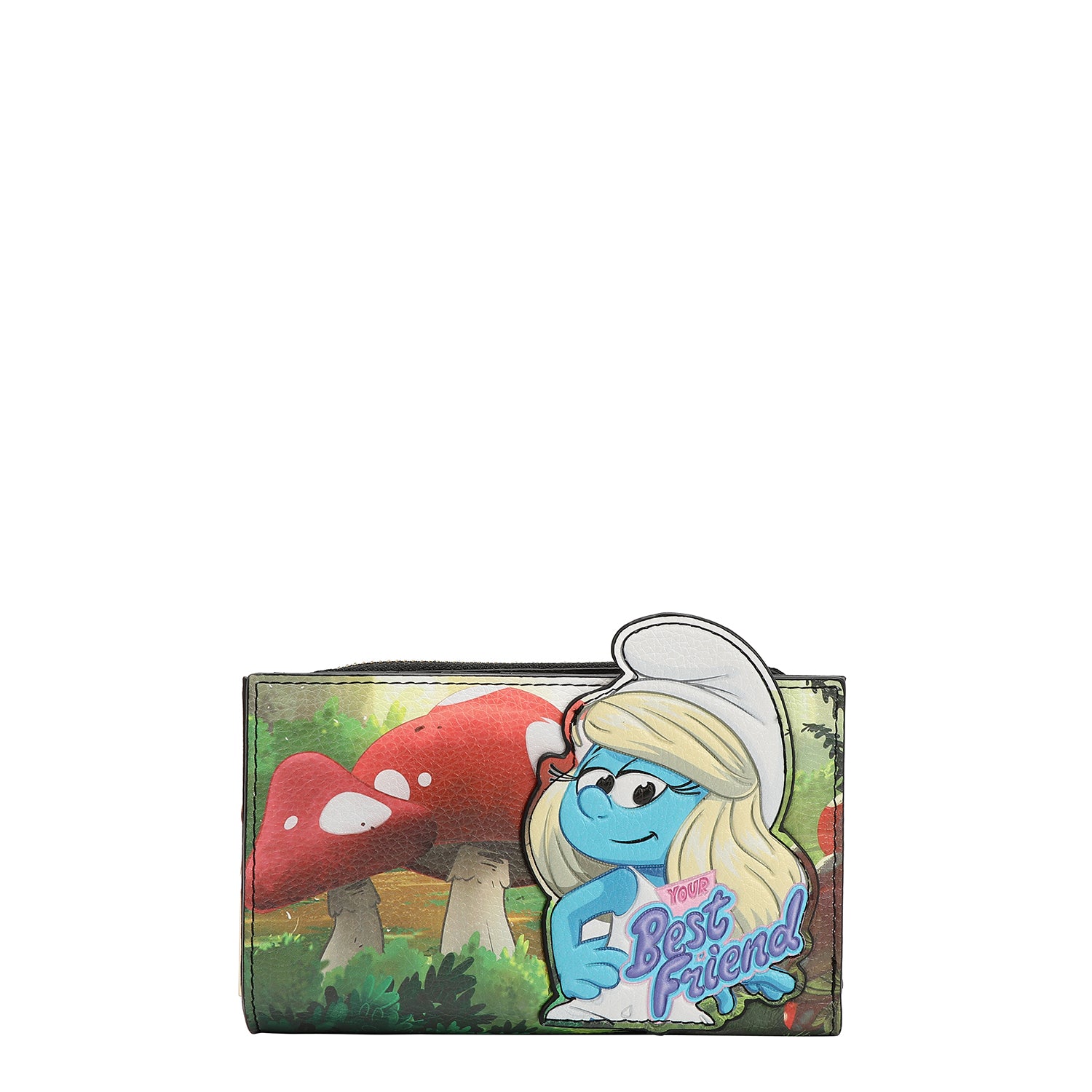 PRT7900 SMURFETTE - CARTERA CON RELIEBE EN 3-D