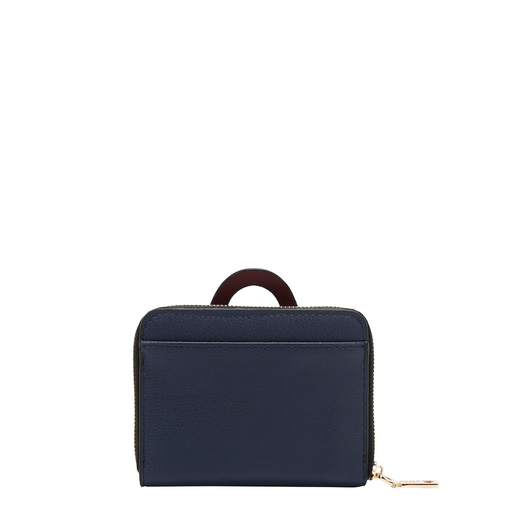 PRT7978 Moda Snowflake - CARTERA COMPACTA CON CIERRE