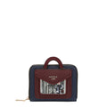 PRT7978 Moda Snowflake - CARTERA COMPACTA CON CIERRE
