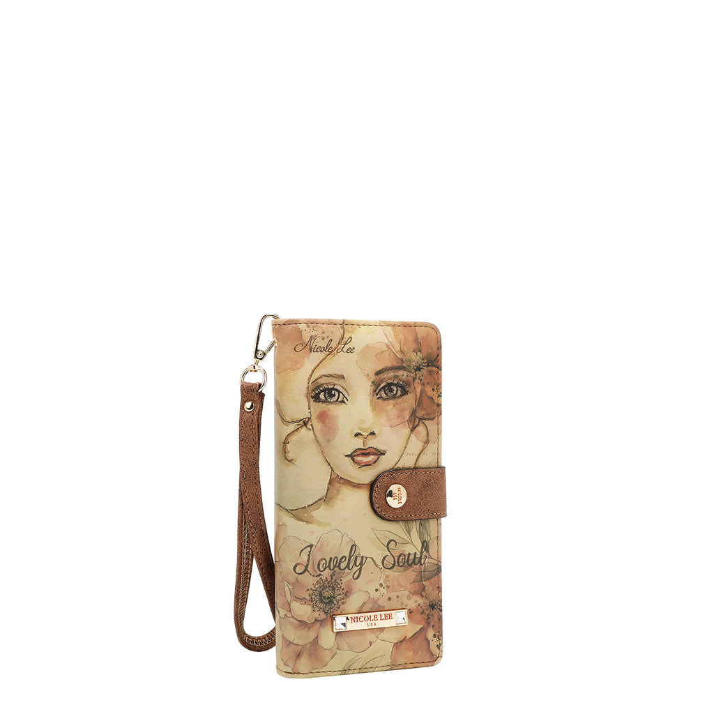 PRT8018 REFLECTION OF LOVE - CARTERA ORGANIZADORA CON MUÑEQUERA
