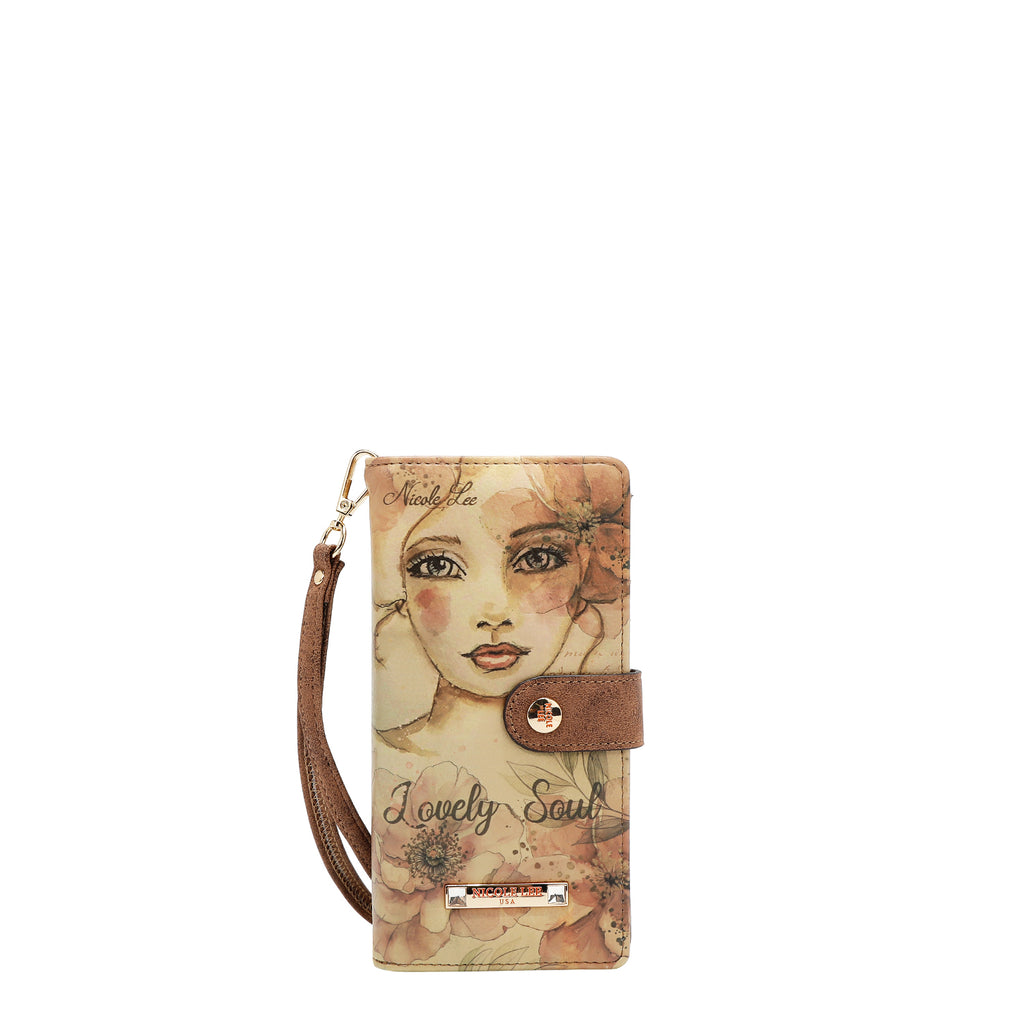 PRT8018 REFLECTION OF LOVE - CARTERA ORGANIZADORA CON MUÑEQUERA