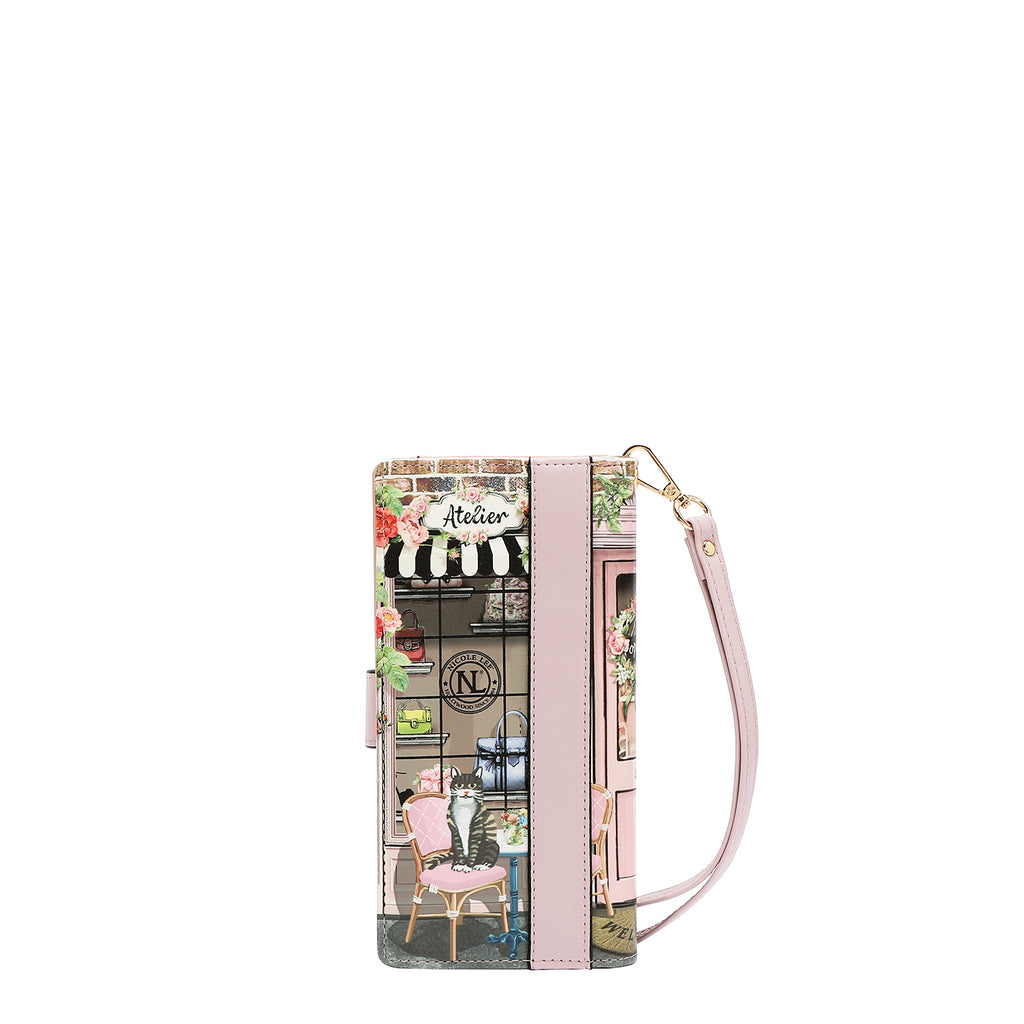 PRT8018 SUGAR DAY - Billetera tipo wristlet de perfil delgado