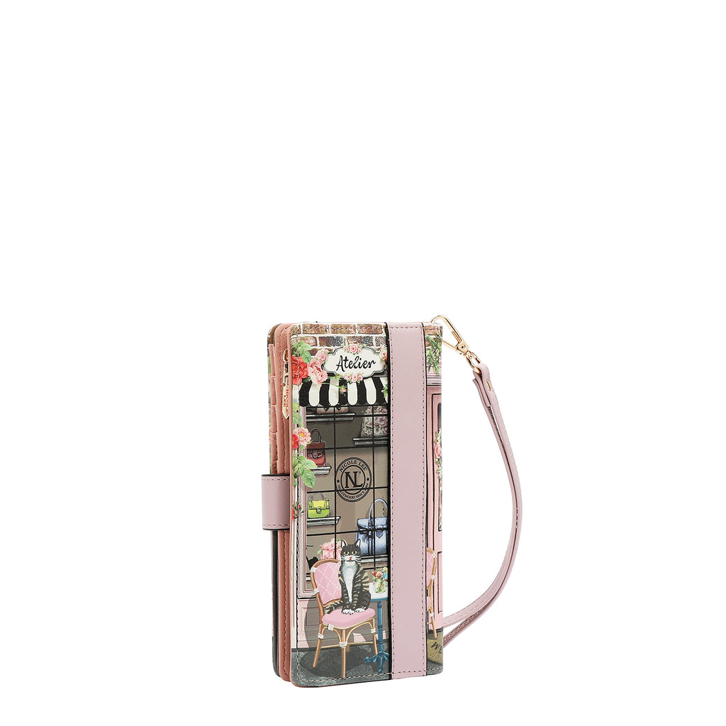 PRT8018 SUGAR DAY - Billetera tipo wristlet de perfil delgado