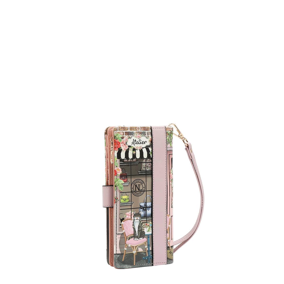 PRT8018 SUGAR DAY - Billetera tipo wristlet de perfil delgado