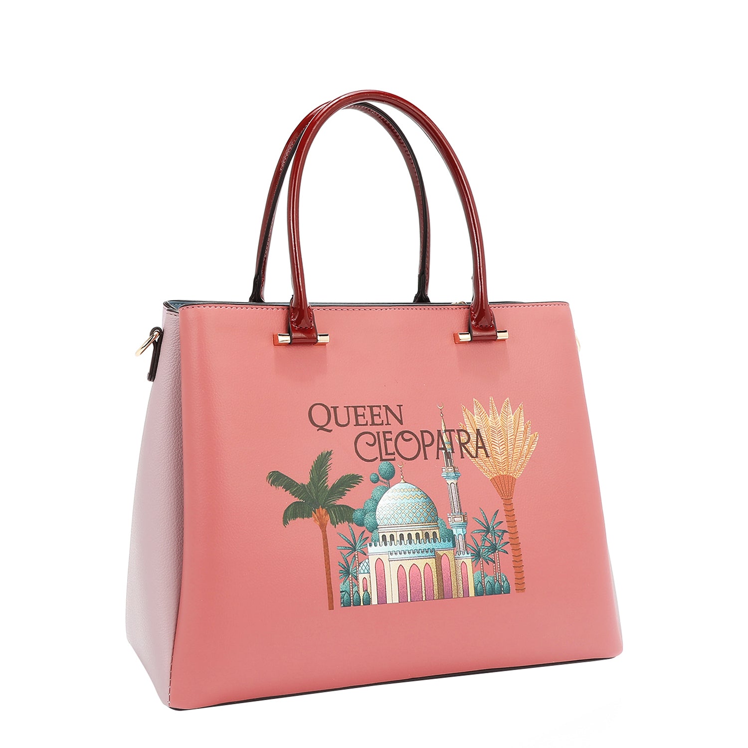 QC17269 QUEEN CLEOPATRA BOLSO DE MANO REINA CLEOPATRA 3 compartimentos: comp artimentos deslizantes con cierre