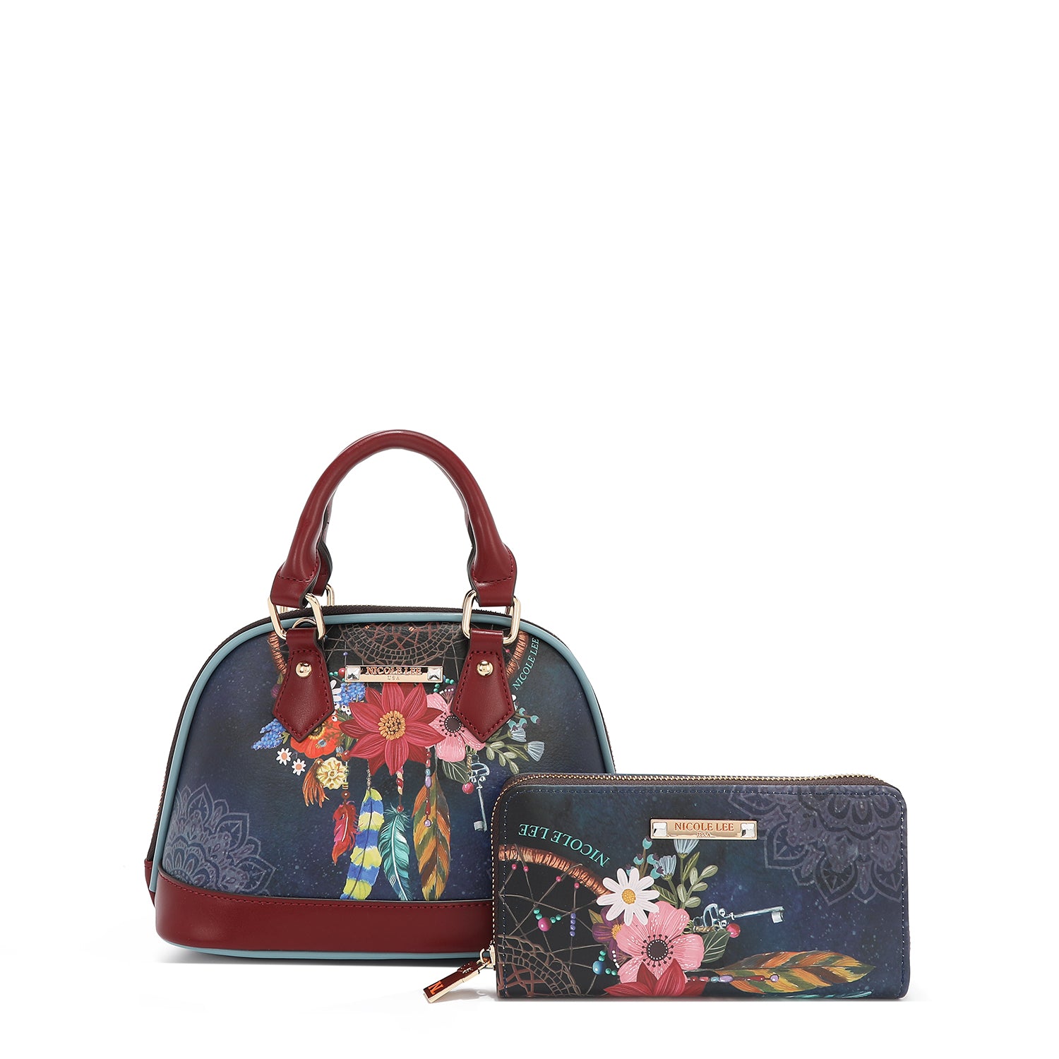 SET17295 DREAM COMES TRUE - SET DE 3 PIEZAS BOLSA , CARTERA Y CROSSOBODY