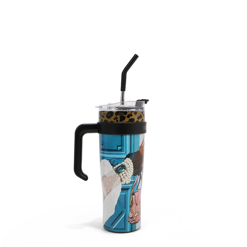 T7619 EMOTION - Vaso térmico estampado de 40 onzas