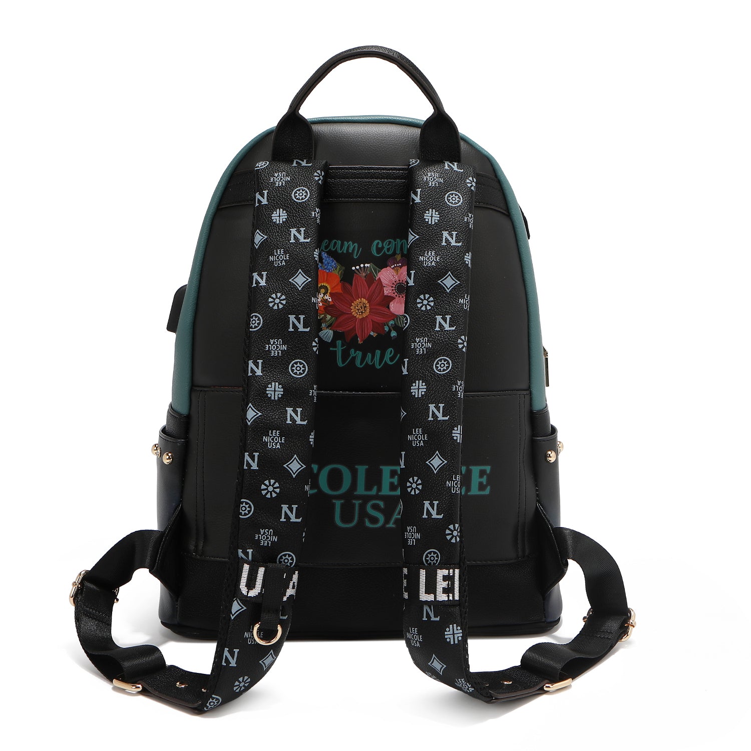 USB12769L DREAM COMES TRUE - Mochilas de moda con brillos y pedrerías