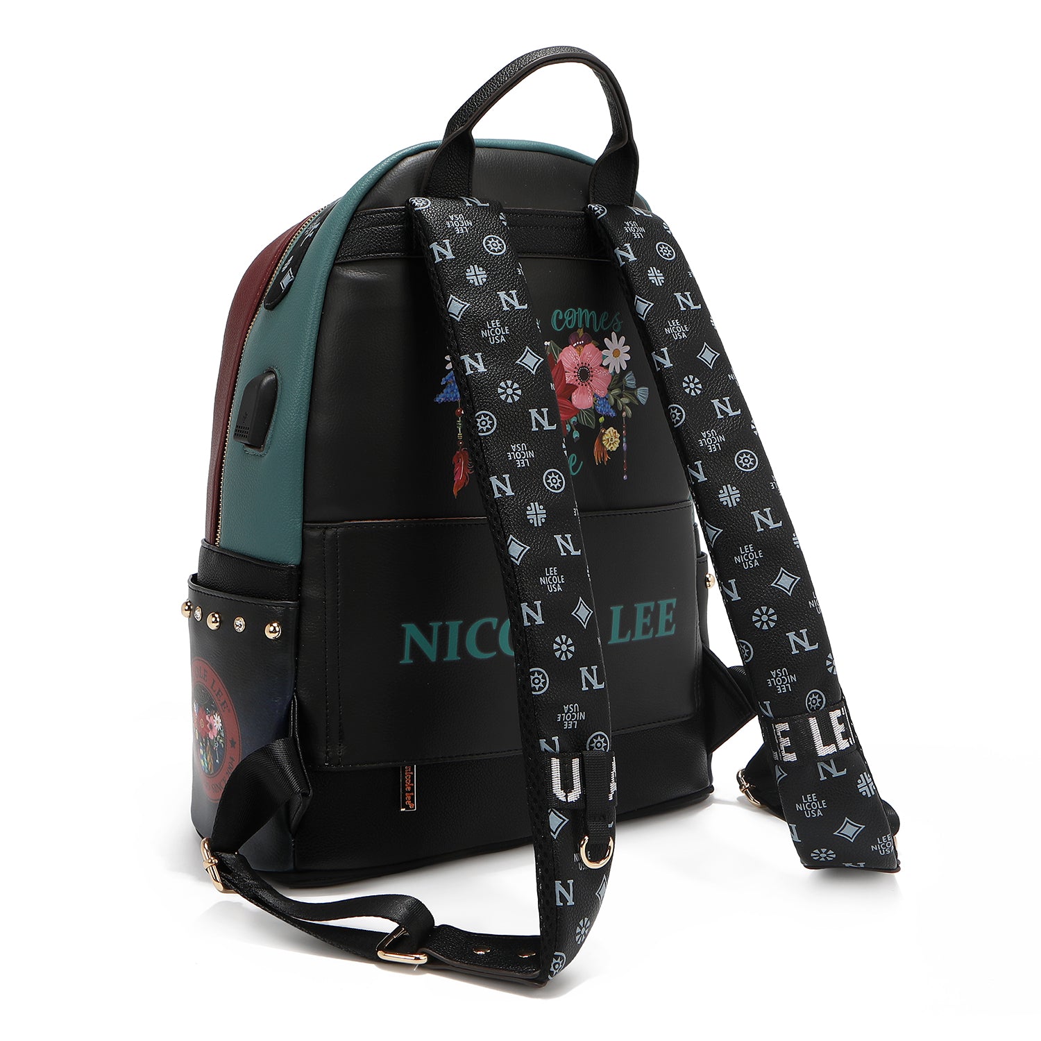 USB12769L DREAM COMES TRUE - Mochilas de moda con brillos y pedrerías
