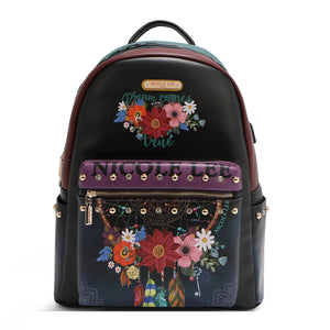 USB12769L DREAM COMES TRUE - Mochilas de moda con brillos y pedrerías