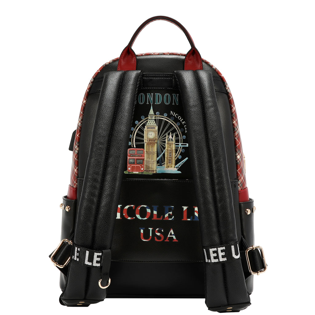 USB12769L LONDON EYE - MOCHILA CON PUERTO USB