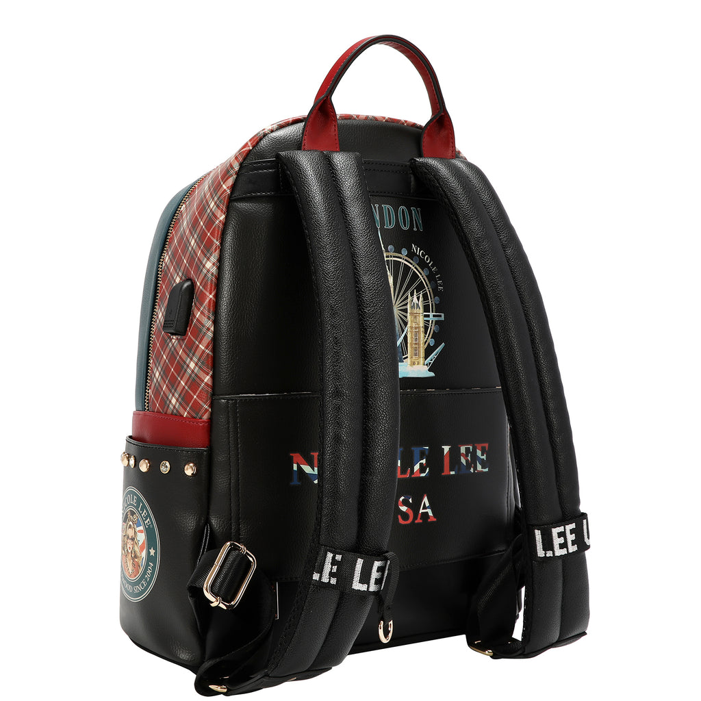 USB12769L LONDON EYE - MOCHILA CON PUERTO USB