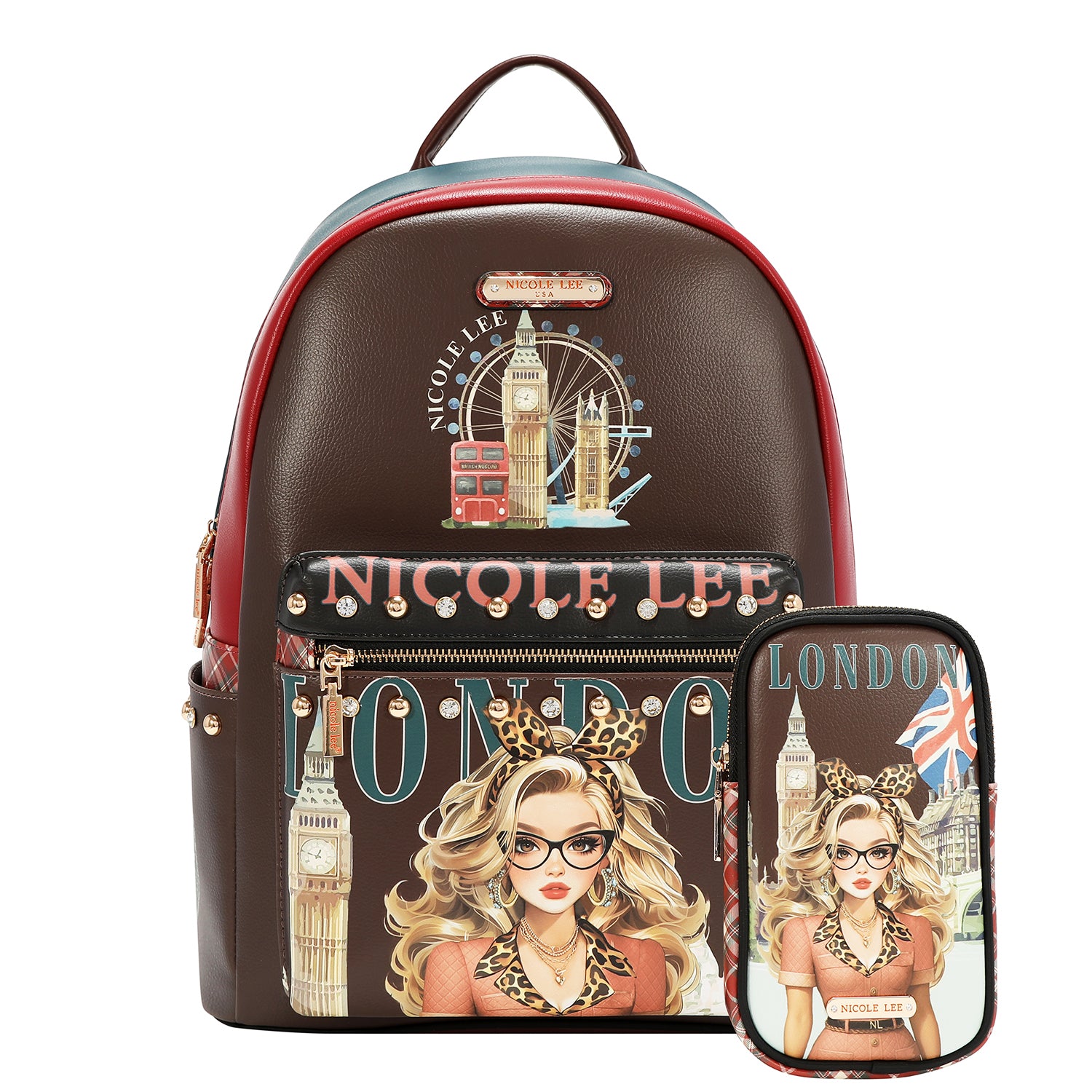 USB12769L LONDON EYE - MOCHILA CON PUERTO USB