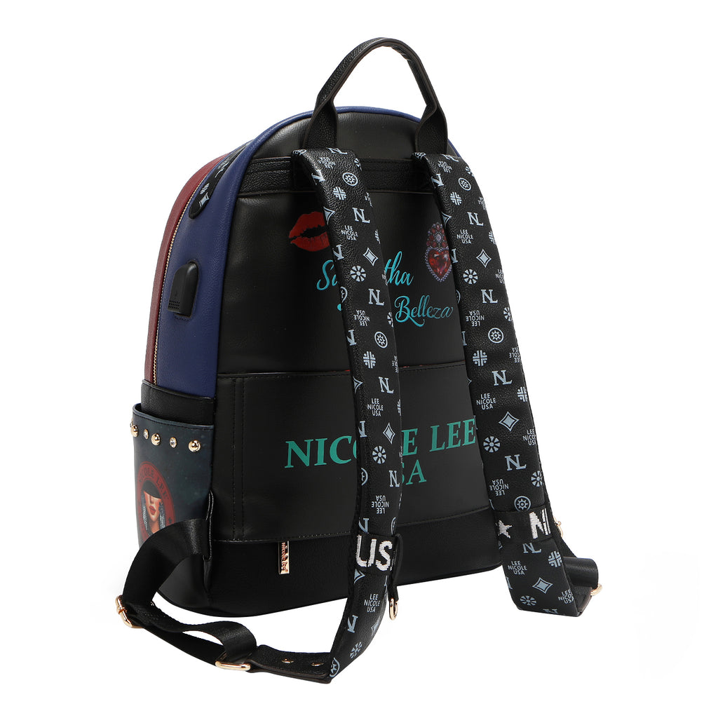USB12769L SAMANTHA LA BELLEZA - MOCHILA CON PUERTO USB