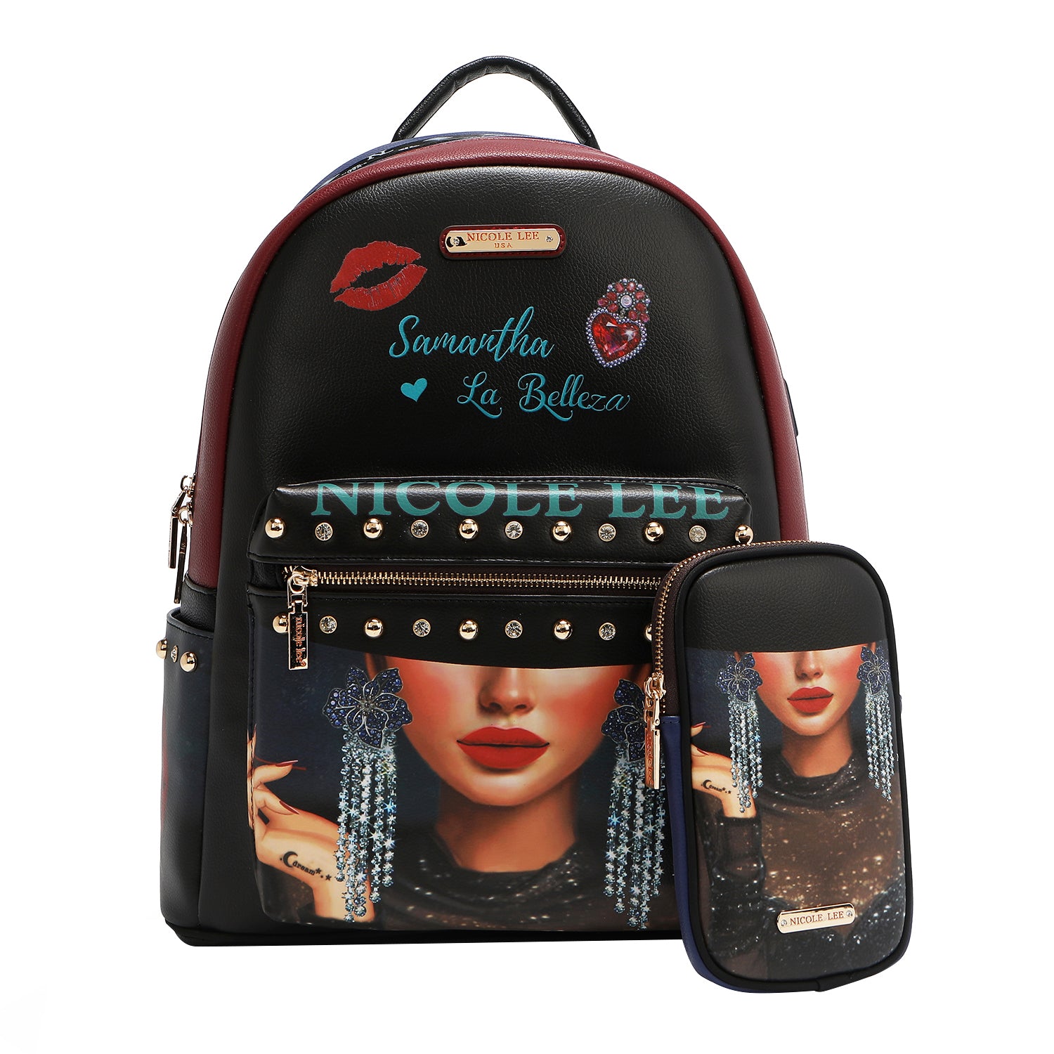 USB12769L SAMANTHA LA BELLEZA - MOCHILA CON PUERTO USB