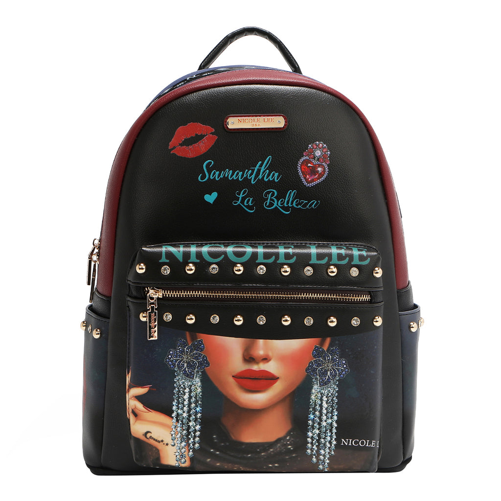 USB12769L SAMANTHA LA BELLEZA - MOCHILA CON PUERTO USB