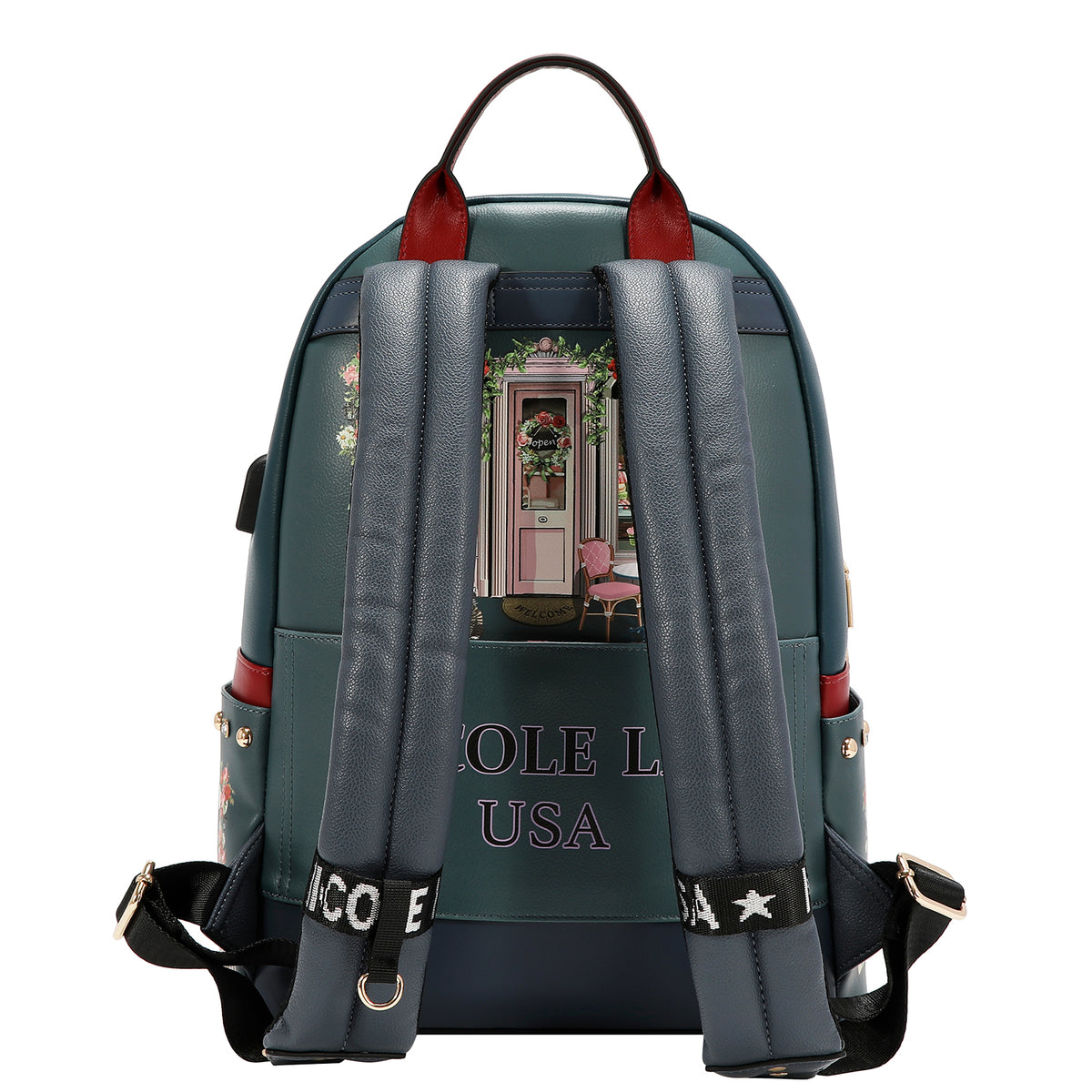 USB12769L SUGAR DAY - mochila con puerto usb