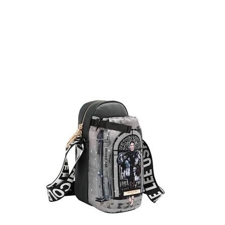 PRT17503 MODA SNOWFLAKE -BOLSO BANDOLERA PÓRTA BOTELLAS